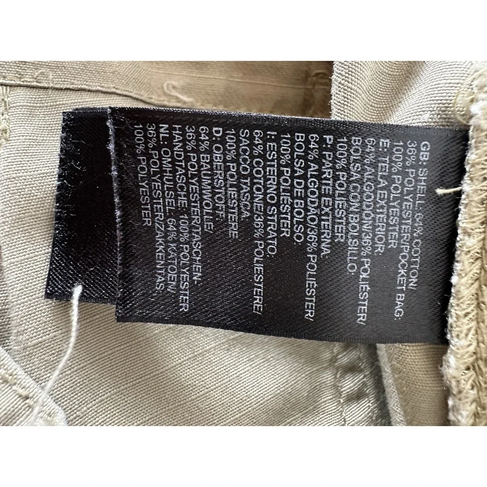 The North Face Cargo‎ Shorts Men Size 38 Beige Hiking Fishing Camping Pockets